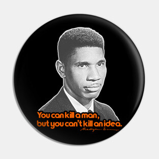 Medgar Evers // Civil Rights Icon Tribute Pin