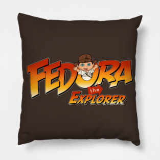 Fedora the Explorer Pillow
