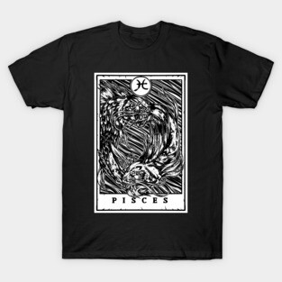 Pisces Zodiac Tarot T-Shirt