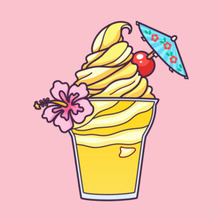 Floral Pineapple Whip T-Shirt