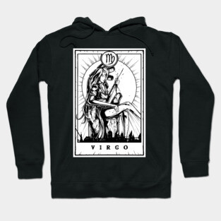Virgo Zodiac Tarot Hoodie