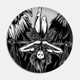 Libra Zodiac Tarot Pin