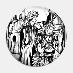 Gemini Zodiac Tarot Pin