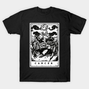 Cancer Zodiac Tarot T-Shirt