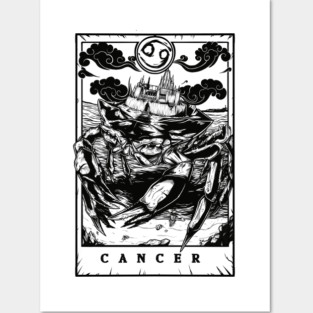 Cancer Zodiac Tarot Posters and Art