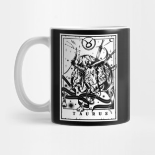 Taurus Zodiac Tarot Mug
