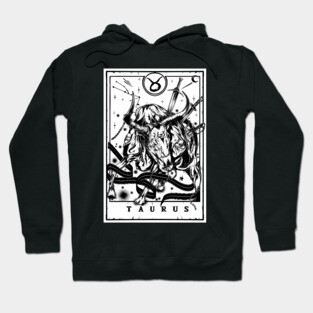 Taurus Zodiac Tarot Hoodie