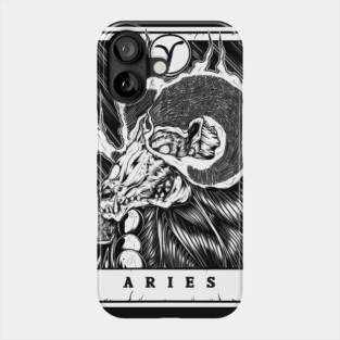 Aries Zodiac Tarot Phone Case