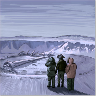 The Thing movie illustration Posters and Art