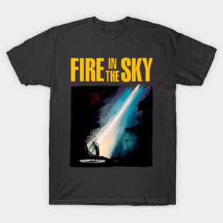 Fire in the Sky illustration T-Shirt