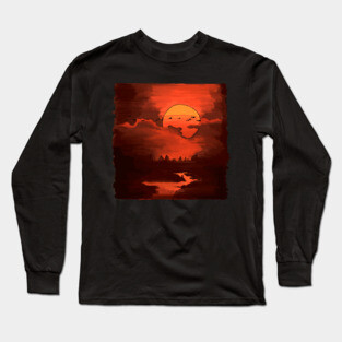 Apocalypse Now Illustration Long Sleeve T-Shirt