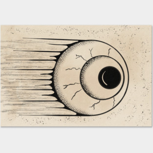 Rushing Eyeball Posters and Art