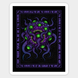 Yog-Sothoth Icon - Azhmodai 2021 Sticker