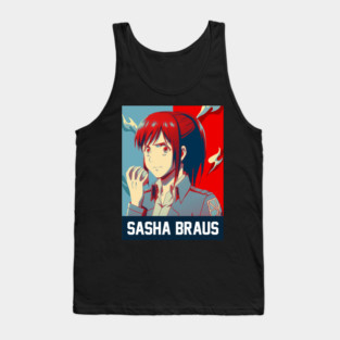 Sasha braus attack on titan Tank Top
