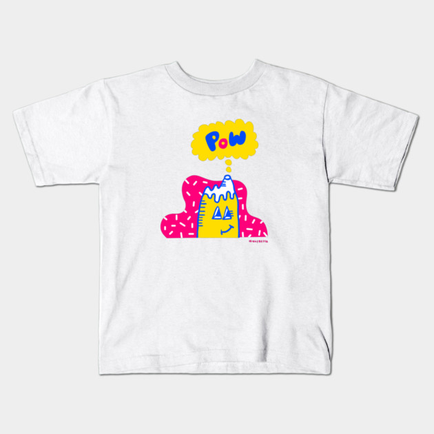 POW Kids T-Shirt by Irina's Family Art Circle 