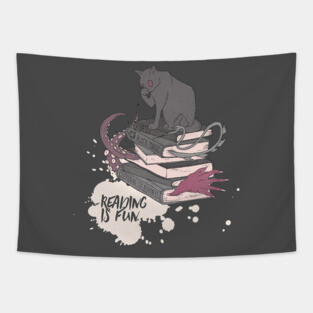 Reading is fun Tapestry