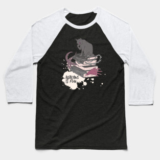 Reading is fun Baseball T-Shirt