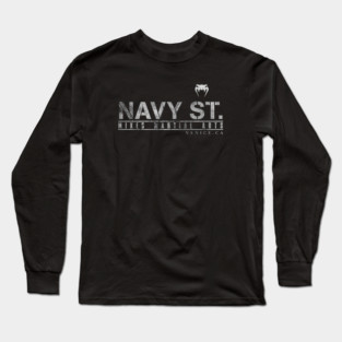 Navy St Long Sleeve T-Shirt