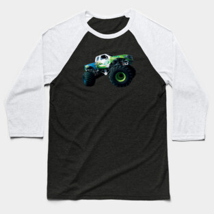 Monster Truck Lover Baseball T-Shirt