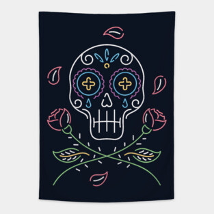 Day of the Dead Tapestry