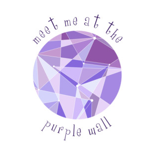 Meet Me at the Purple Wall T-Shirt