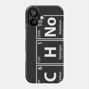Techno (Te-C-H-No) Periodic Elements Spelling Phone Case