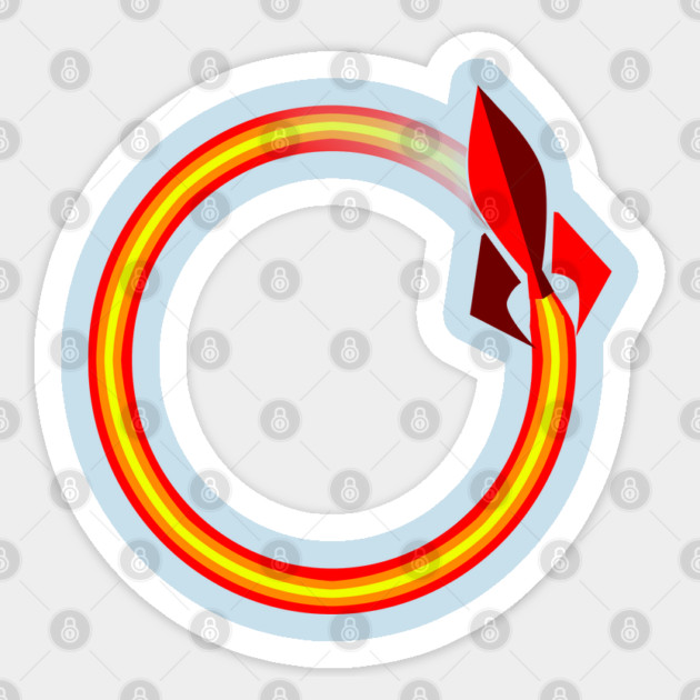 ROCKET Sticker by droidmonkey