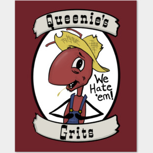Queenie's Grits Posters and Art