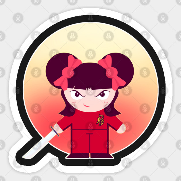 KILLER CUTIE Sticker by droidmonkey