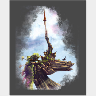 fractal unicorn Posters and Art