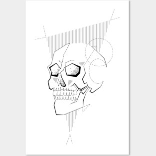 skull Posters and Art