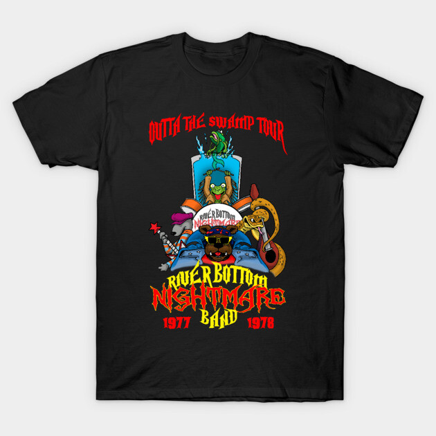 River Bottom Nightmare Band Tour Shirt Muppets T-Shirt TeePublic