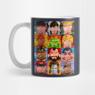 Street Fighter Pop Art Mug