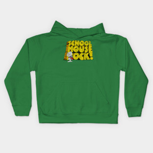Distressed Schoolhouse Rock Kids Hoodie
