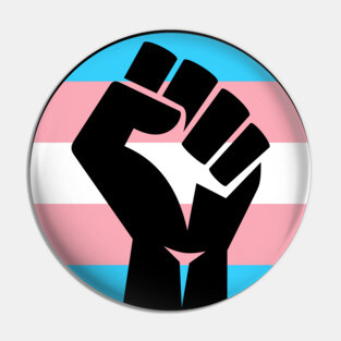 Transgender Pride Fist Pin