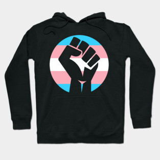 Transgender Pride Fist Hoodie