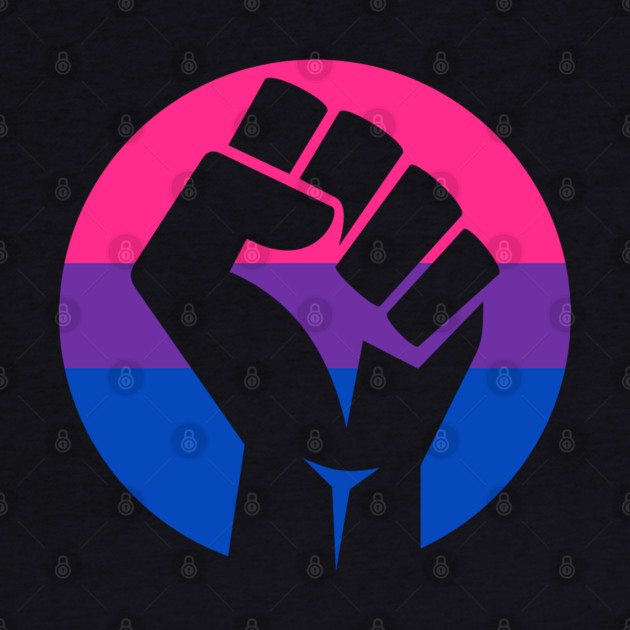 Bi Pride Fist by deanbeckton