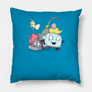 Brave Little Appliances Pillow