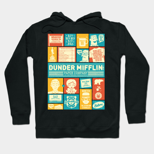Dunder Mifflin The Office Hoodie TeePublic