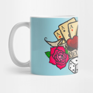 Get Lucky Traditional Tattoo Mug