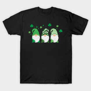 St. Patricks Day Gift Cute Gnomes T-Shirt