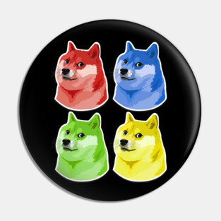 Doge Color Pin
