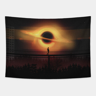 Black Hole | Space aesthetic Tapestry
