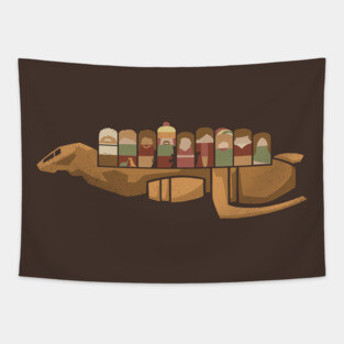 Minimal Firefly Crew Tapestry