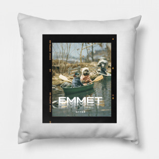 Emmet Otter in the river Pillow