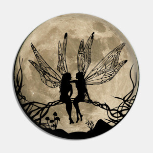 Fairy Moon Pin