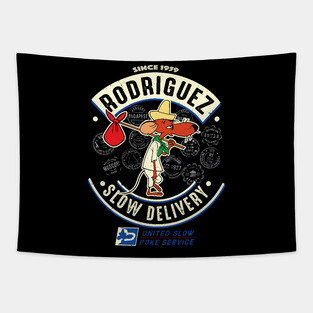 United Slow Poke Service Tapestry