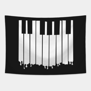 Dripping Keys Tapestry