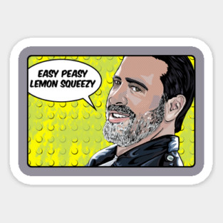 Easy Peasy Lemon Squeezy Sticker