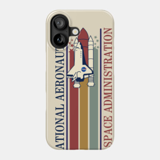 Retro Nasa Stripes Phone Case